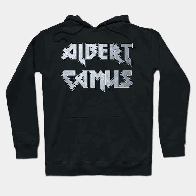 Albert Camus Hoodie by Erena Samohai